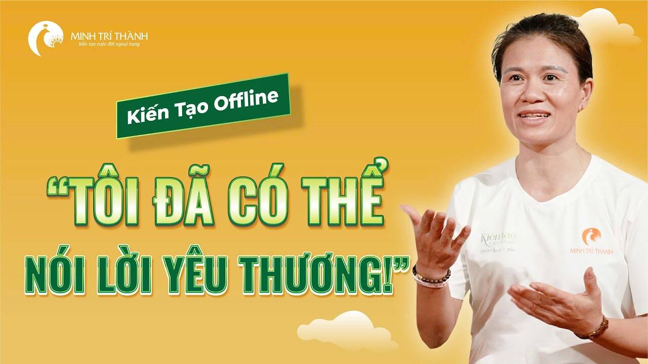 " Tôi đã có thể nói lời yêu thương với con"