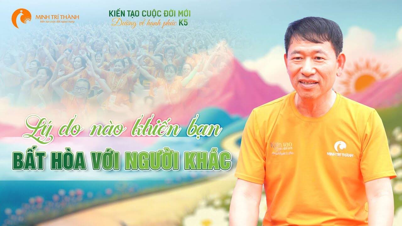 Bất hòa với mọi người là do bất hòa với chính mình