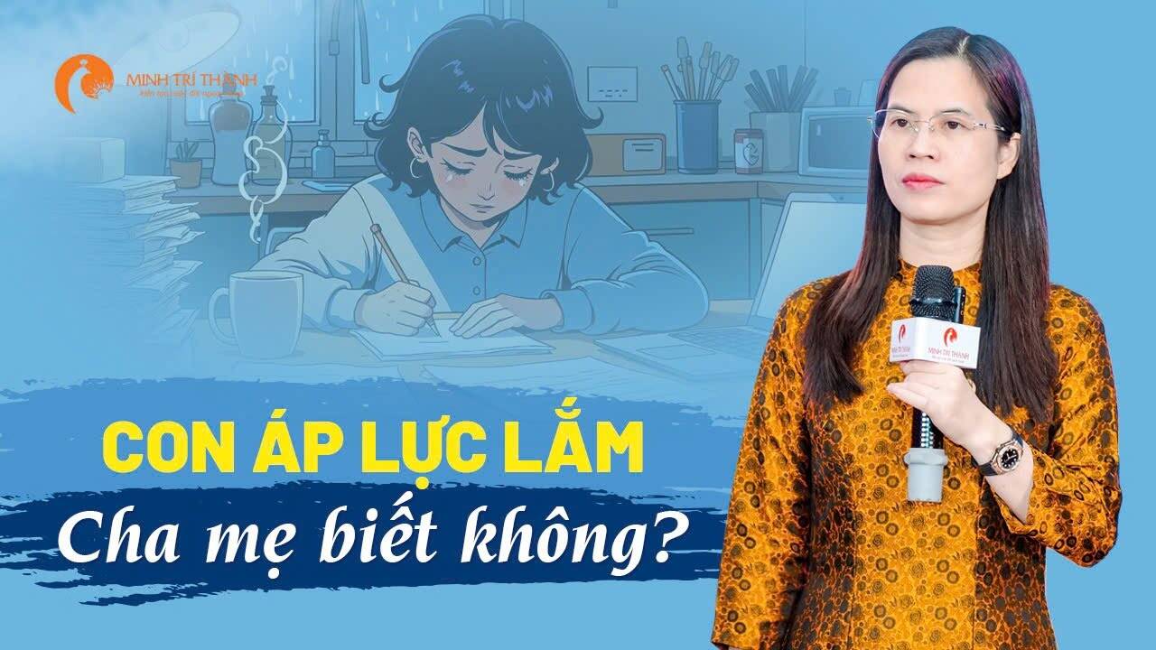 Con cái cũng chịu nhiều áp lực, cha mẹ có biết?