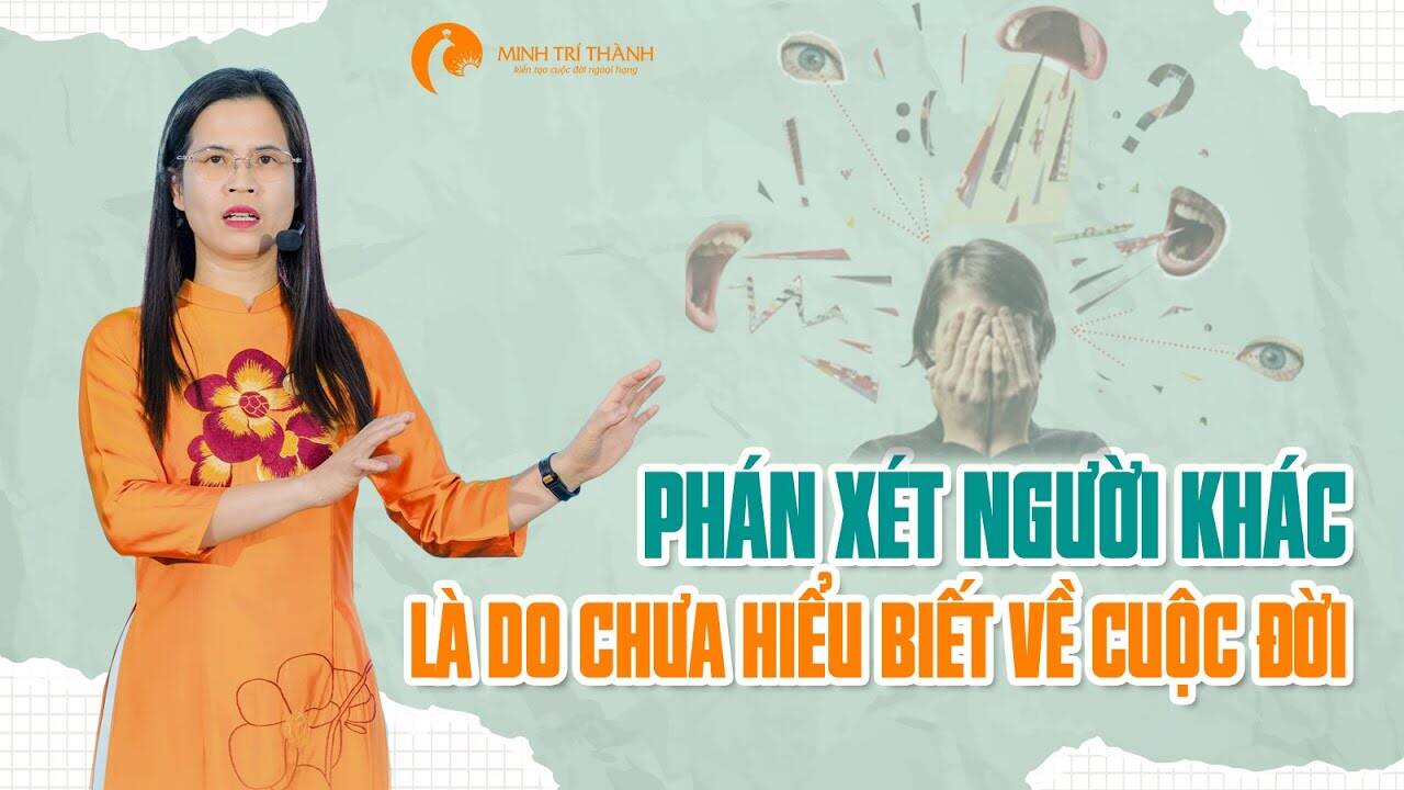 Ngưng thói quen phán xét khi không sống cuộc đời của họ