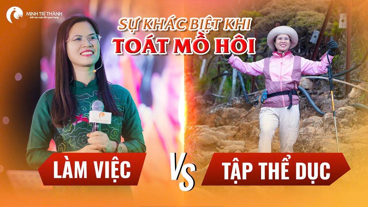 Toát mồ hôi vì làm việc liệu có tốt như tập thể dục